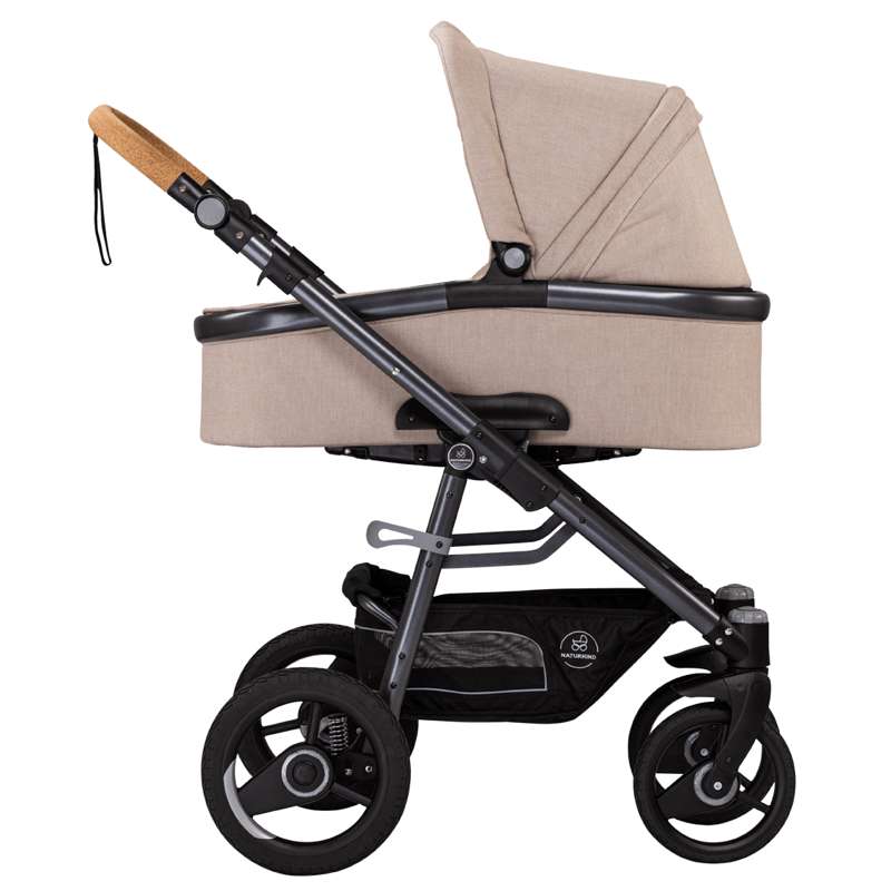 Naturkind Kombikinderwagen Lux Evo - 77cm. - Sand