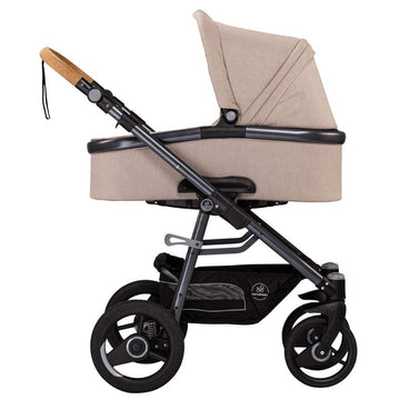 Naturkind Kinderwagen - Lux Evo - 77cm. - Sand