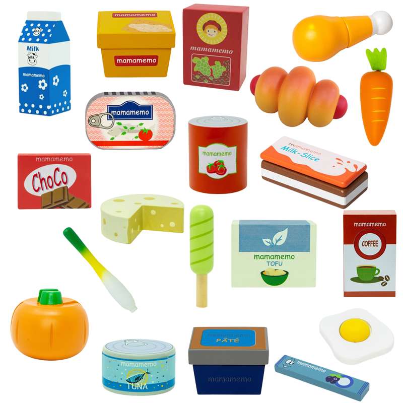 MaMaMeMo Lucky Bag with Play Food - 20 pcs. (Mixed)