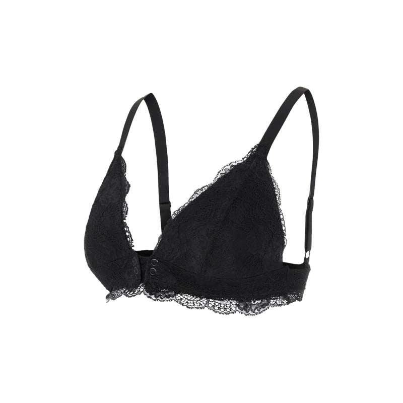 Mamalicious MLZENINA Reggiseno per allattamento con pizzo - Nero 