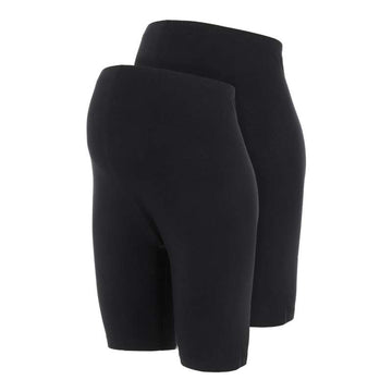 Mamalicious MLSANNI Pantaloni da ciclismo per gravidanza - 2 pezzi - Nero 