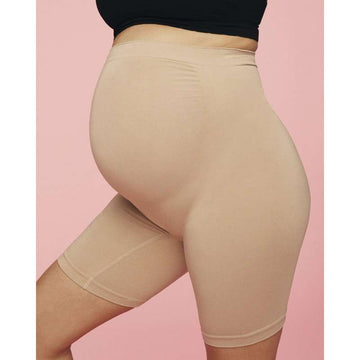 Momkind Поддръжка на корема - Шорти с коремна опора - Екологичен бамбук - Пясъчен 