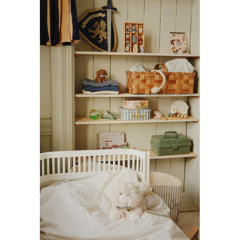 Konges Sløjd Sengetøj - Voksen - Strandshavet - GOTS - Stripe Bluie