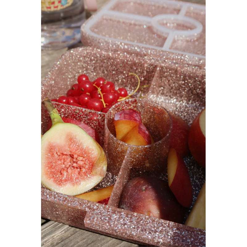Konges Sløjd Bento Madkasse - Cherry Glitter