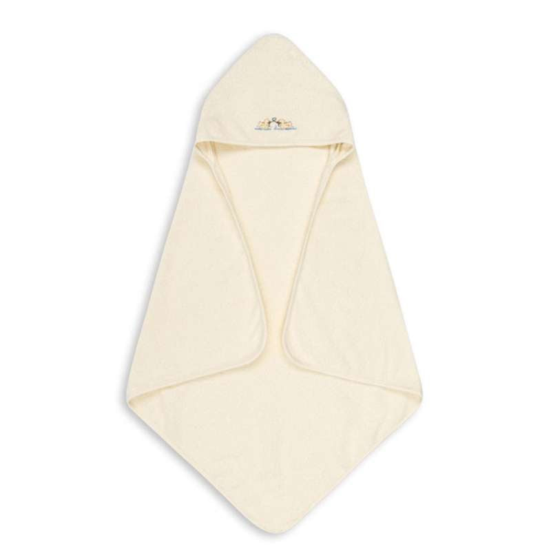 Fanga Fontana Figo Babyhåndklæde - GOTS - Antique White