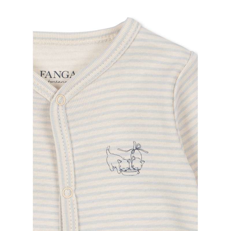 Fanga Fontana Fio Heldragt - OCS - Tea Stripe Gray Dawn