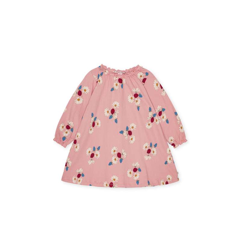 Konges Sløjd Chleo Kleid – OCS – Ladybug Daisy Blush