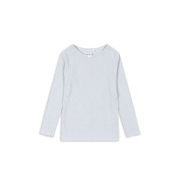 Konges Sløjd Minnie Bluse - GOTS - Gray Dawn