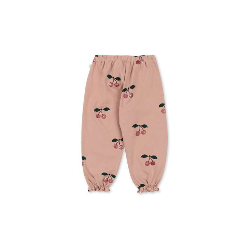 Konges Sløjd Malli Cherry Glitter Pants – GOTS – Ma Grande Cerise Glitter Mellow