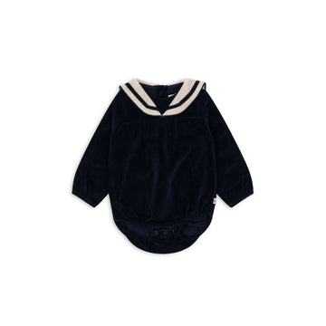 Konges Sløjd Matelot Romper - GOTS - Navy Blazer