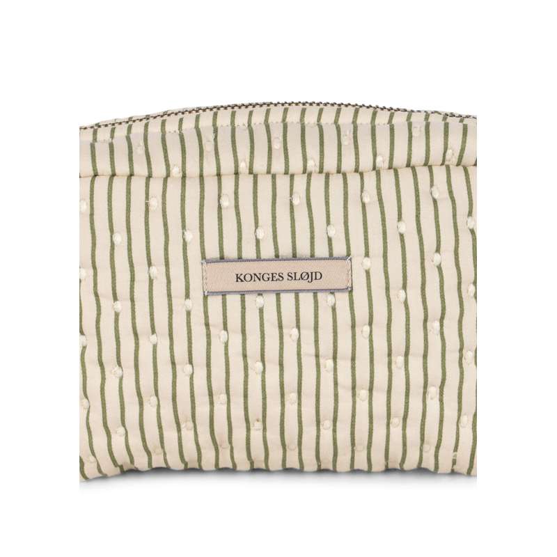 Konges Sløjd Toiletry Bag - Small - Tea Stripe 