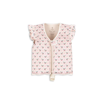 Konges Sløjd Giubbotto da bagno in neoprene Avery - Motivo Cherry Pink 