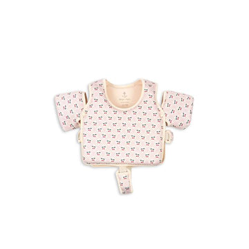 Konges Sløjd Hollis Neoprene Life Vest with Wings - Cherry Pink Motif 