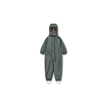 Konges Sløjd Rain Vandtæt Flyverdragt - Laurel Blue Check