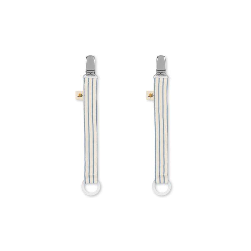 Konges Sløjd Suttesnore - 2-pak - Stripe Bluie