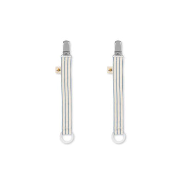 Konges Sløjd Suttesnore - 2-pak - Stripe Bluie