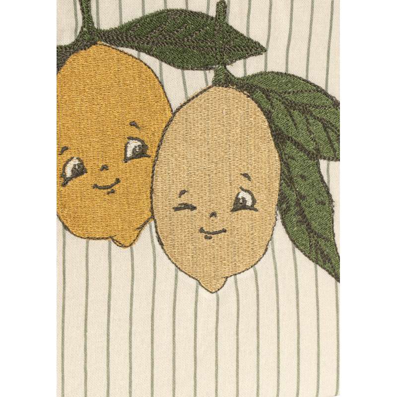 Konges Sløjd Opbevaringskurv - Stor - Lemon