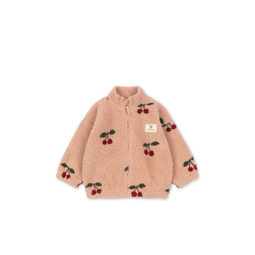 Konges Sløjd Jody Teddy Jakke - GRS - Ma Grande Cerise Blush