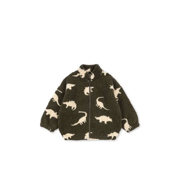Konges Sløjd Jody Teddy Jakke - GRS - Dino Silhouette