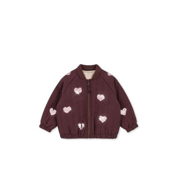 Konges Sløjd Juno Termo Sequin Bomberjakke - Decadent Chocolate
