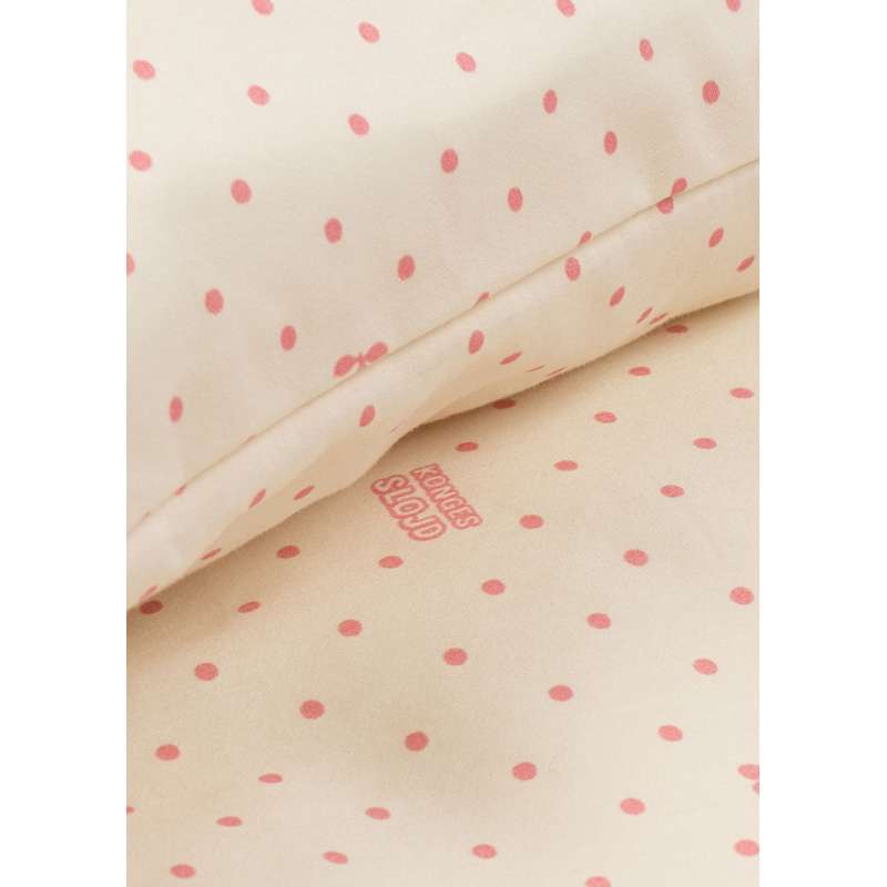 Konges Sløjd Sengetøj - Baby - GOTS - Cherry Dot