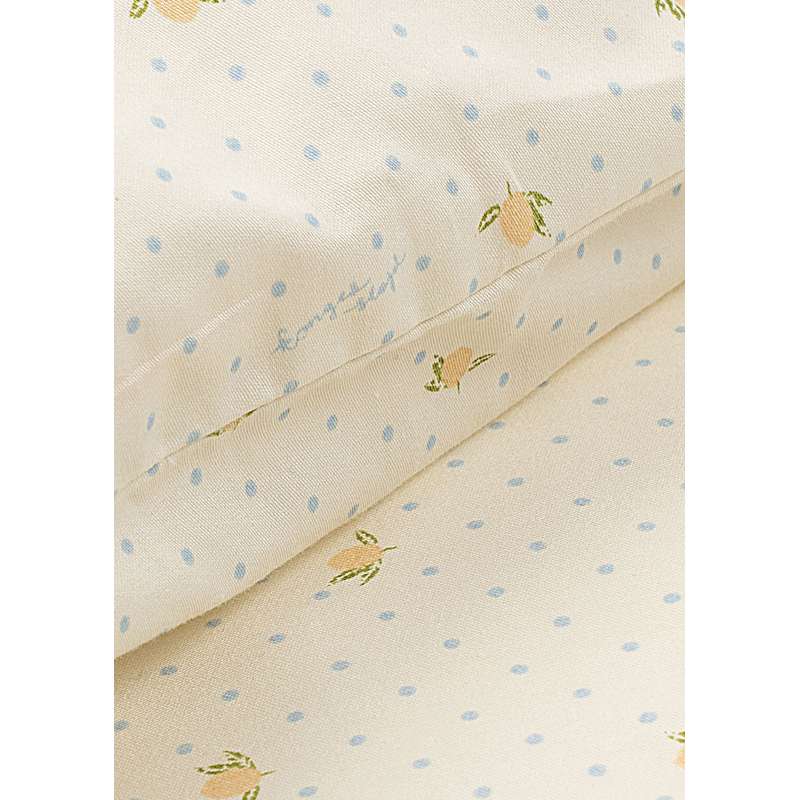 Konges Sløjd Sengetøj - Junior - GOTS - Lemon Dot