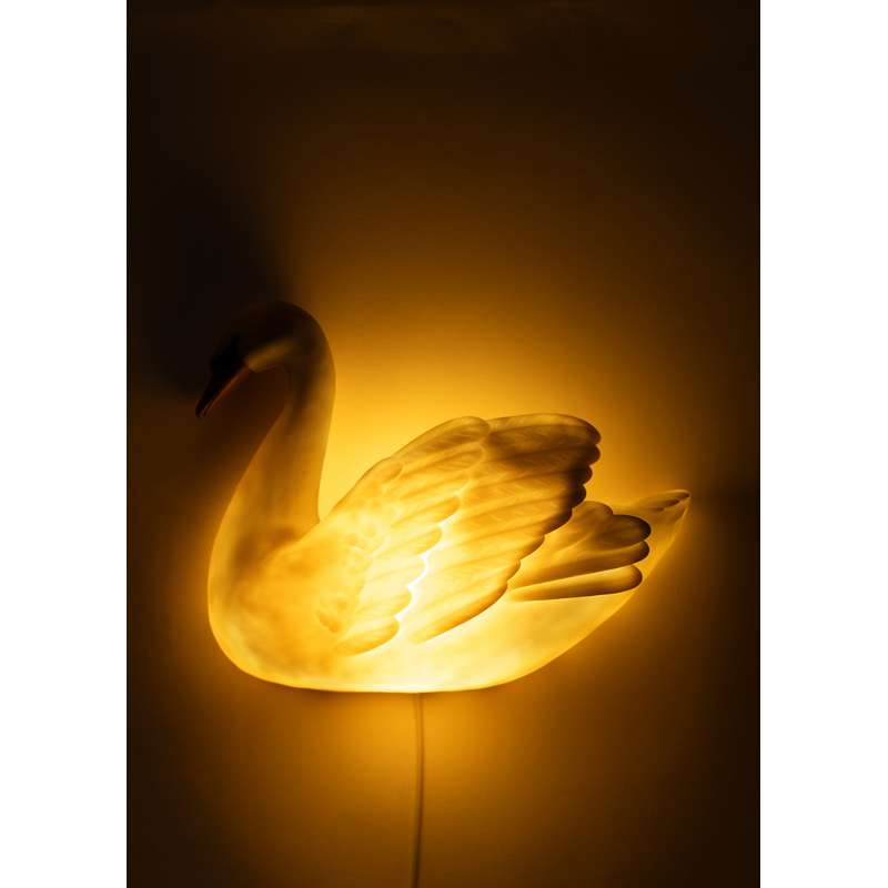 Konges Sløjd Swan zidna svjetiljka - Bež