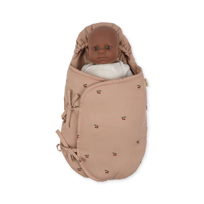 Konges Sløjd Puppenschlafsack – Cherry Blush