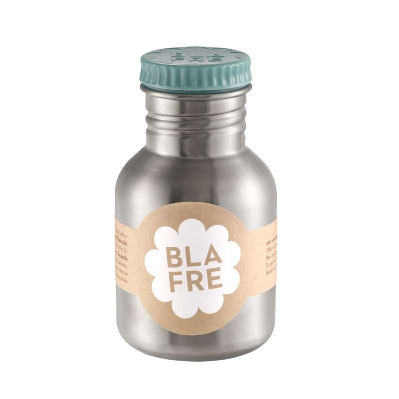 Blafre Garrafa de água em Aço - 300 ml. (Verde-azulado) 