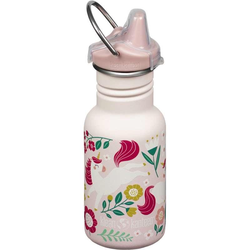 Klean Kanteen Classic Drikkedunk - Kid SippyCap - 355ml - Leaping Unicorns