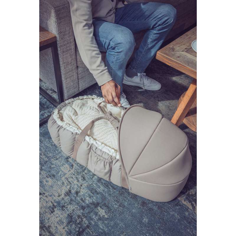 Sebra 3-i-1 Babynest m. Kaleche - Sophora Leaves