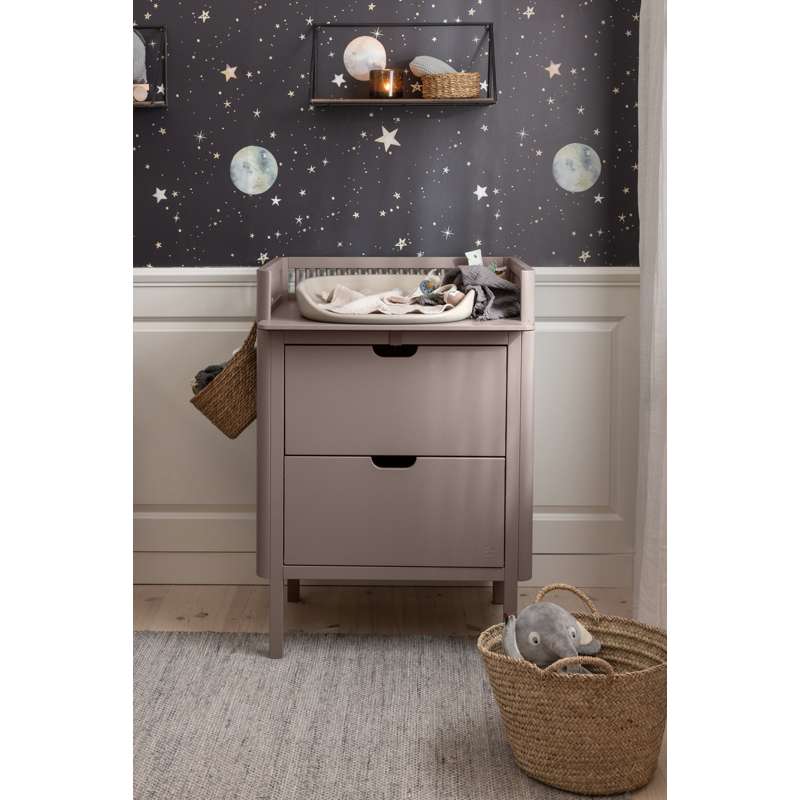 Sebra The changing table with drawers Jetty Beige
