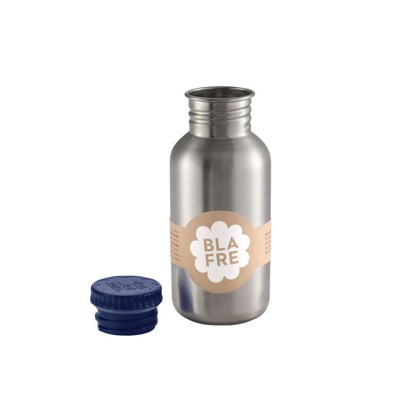 Bouteille d'eau Blafre en acier - 500 ml. (Bleu foncé)