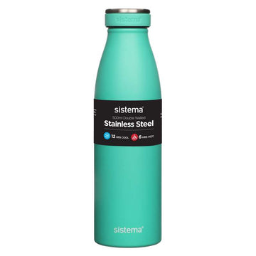 Sistema Termoska - Nerezová ocel - 500ml - Mintová teal 